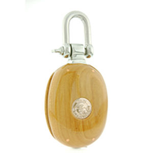 Polea simple - FRONT  - Ording Blockmakers - con clavija fija / con cojinetes lisos / para velero tradicional