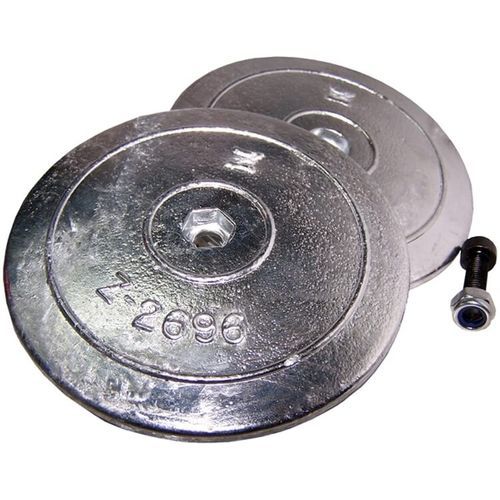 Ánodo de protección para barco - Z-2696 - Zineti SAU - Cathodic Protection - de zinc / para flap / de timón