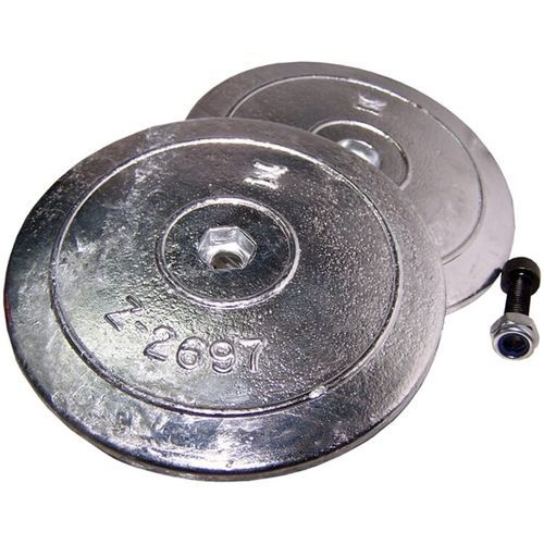 Ánodo de protección para barco - Z-2697 - Zineti SAU - Cathodic Protection - para velero / de zinc / para flap