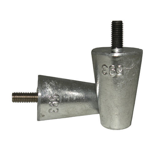 Ánodo de protección para barco - A-593 - Zineti SAU - Cathodic Protection - de zinc