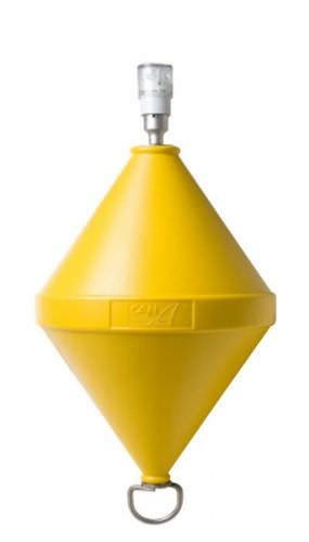 Boya de balizamiento - GA6030 - CAN-SB MARINE PLASTICS - marca de playa / de plástico / con luz de señalización