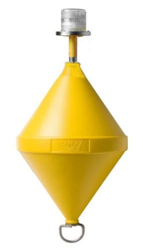 Boya de balizamiento - GA6040 - CAN-SB MARINE PLASTICS - marca de playa / de plástico / con luz de señalización