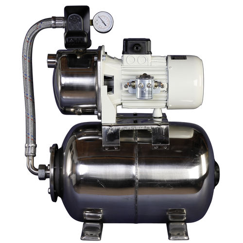 Grupo de agua bomba - J-mini/20X  - CEM  S.r.l. - acumulador / para barco / de agua dulce