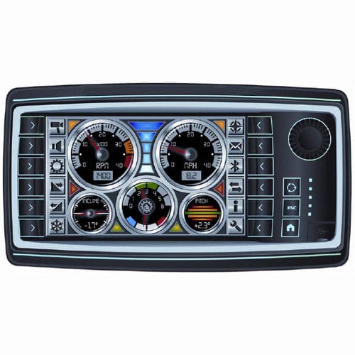 Visualizador para barco - OPUS A6 STANDARD BASIC - MOTRONICA  - multiusos / LCD / digital