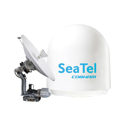 Antena TV - Sea Tel 120  - Cobham - satélite / Ku-band / Ka-band