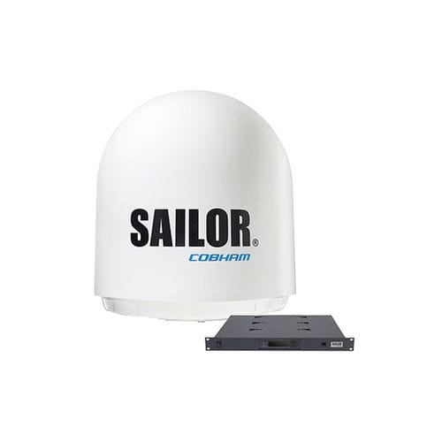 Antena VSAT - SAILOR 900 - Cobham - Satcom / Ka-band / para barco