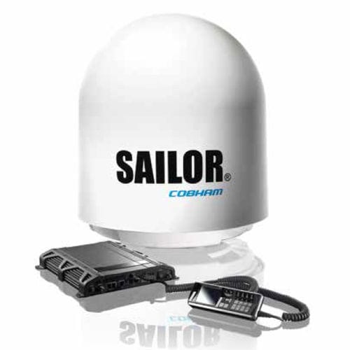Inmarsat sistema de comunicaciones - SAILOR 500  - Cobham - para buque / FleetBroadband
