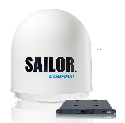 Antena VSAT - SAILOR 800  - Cobham - Satcom / Ku-band / para barco