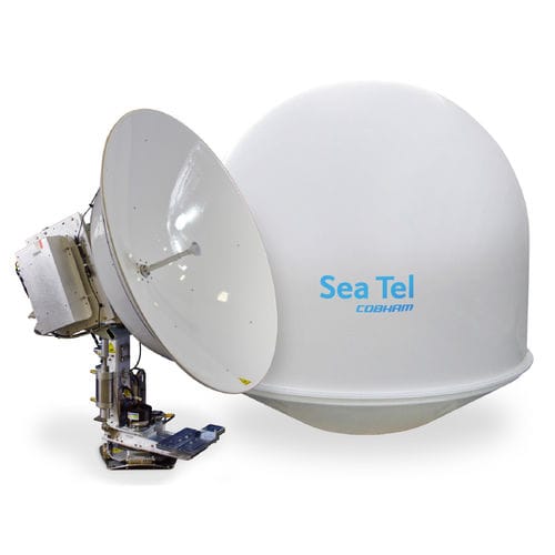 Antena VSAT - Sea Tel 5012  - Cobham - Satcom / Ku-band / RF