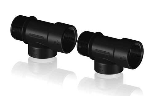 Racor de tubería - T - Tru Design Plastics Ltd. 