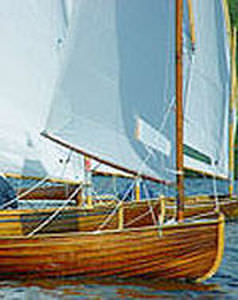 Mástil de velero - ONE DESIGN - Brasker Masten  - de madera