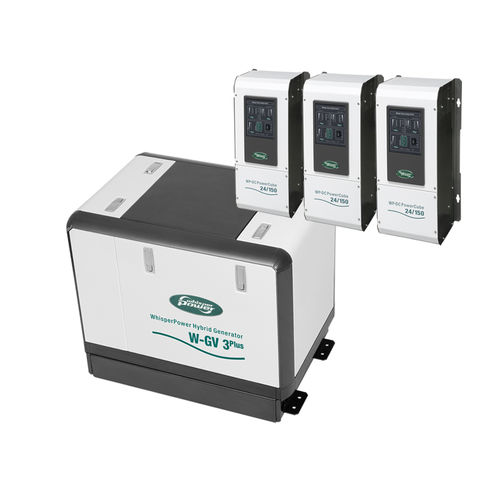 Grupo electrógeno diésel - W-GV 3 Plus MOBILE - WhisperPower - para barco / con alternador