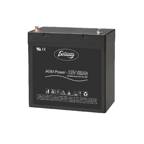 Batería marina - 40290060 - WhisperPower - 12 V / AGM