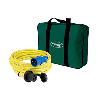 Cable eléctrico - 502147 series - WhisperPower - para pantalán / con toma de corriente hermética