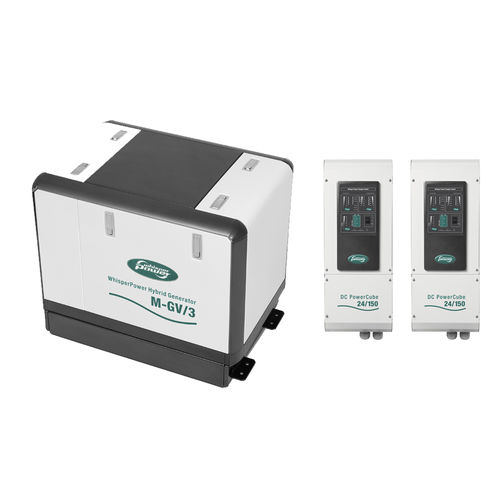 Grupo electrógeno diésel - M-GV 3 - WhisperPower - para barco / con alternador