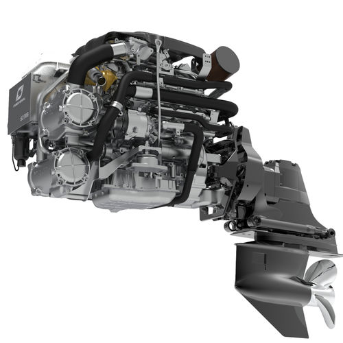 Motor stern-drive - S270 sterndrive - Hyundai SeasAll   - diésel / para embarcación de recreo