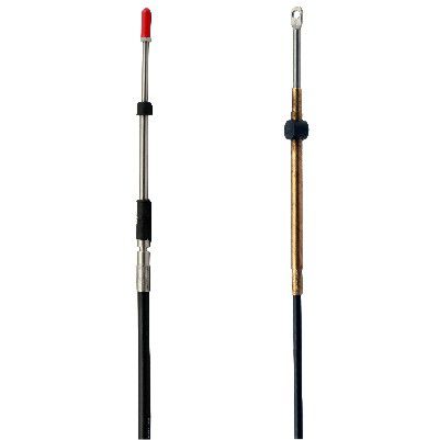 Cable de mando - EC 016 - MULTIFLEX  - para barco / para motor / de extensión-retracción