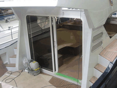 Puerta para barco - Rhigo   - corredera