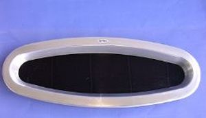 Portillo rectangular - Econoline - Gebo Marine Glazing B.V. - para barco / abrible / con bordes redondeados