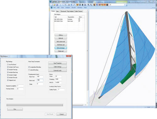 Software de cálculo de aparejo - RIGEDGE - SMAR Azure - para astillero naval