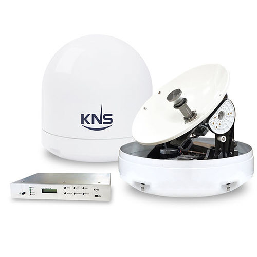 Antena satélite - SUPERTRACK K4 - KNS   - Ku-band / para barco / para buque