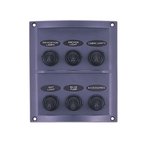 Panel de mando para barco - 10064 series - AAA WORLD-WIDE ENTERPRISES LTD. - para circuito eléctrico / semiestanco