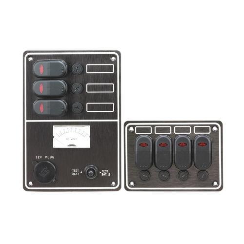 Panel de mando para barco - 10036-BK  - AAA WORLD-WIDE ENTERPRISES LTD. - para circuito eléctrico / con portafusible estancos