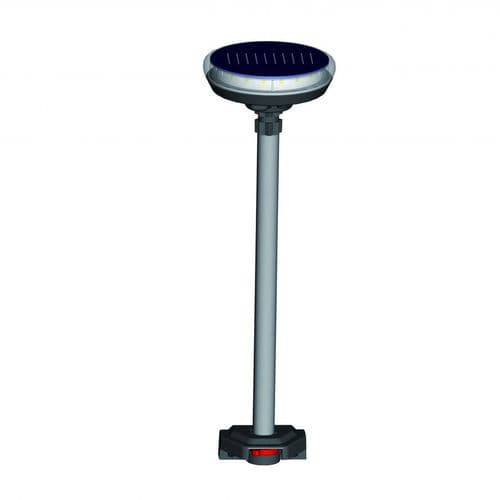 Luz de navegación para barco - 01144 - AAA WORLD-WIDE ENTERPRISES LTD. - solar / blanca / de acero inoxidable