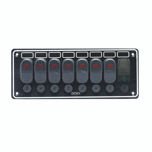 Panel eléctrico para barco - 10247-BKUAC - AAA WORLD-WIDE ENTERPRISES LTD. - estanco / con puerto USB