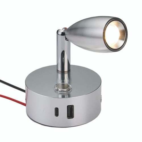 Lámpara de lectura - AV233 - AAA WORLD-WIDE ENTERPRISES LTD. - para barco / LED / de aluminio