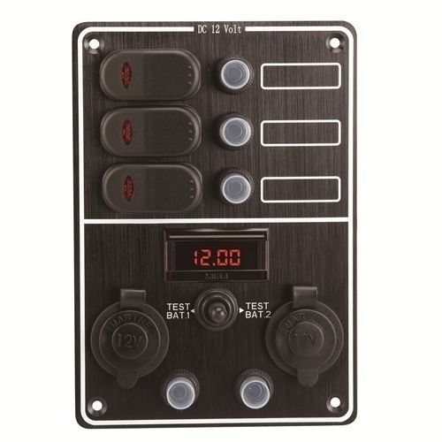 Panel eléctrico para barco - 10136-BK - AAA WORLD-WIDE ENTERPRISES LTD. - de corriente / estanco