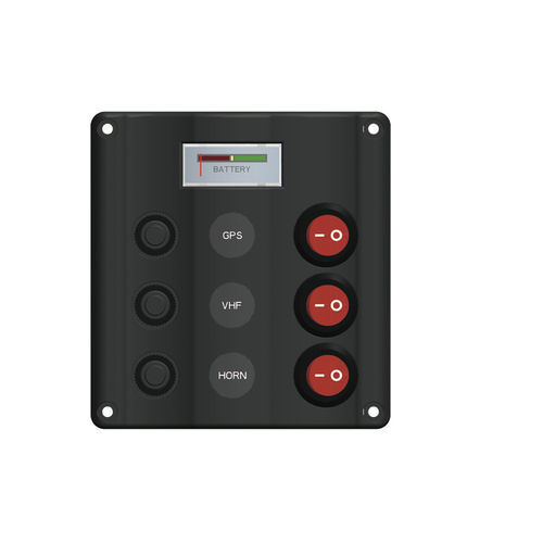 Panel eléctrico para barco - 10029-BK - AAA WORLD-WIDE ENTERPRISES LTD. - de corriente