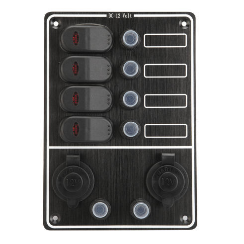 Panel eléctrico para barco - 10141-BK - AAA WORLD-WIDE ENTERPRISES LTD. - de corriente / estanco