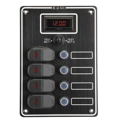 Panel eléctrico para barco - 10142-BK - AAA WORLD-WIDE ENTERPRISES LTD. - de corriente / estanco