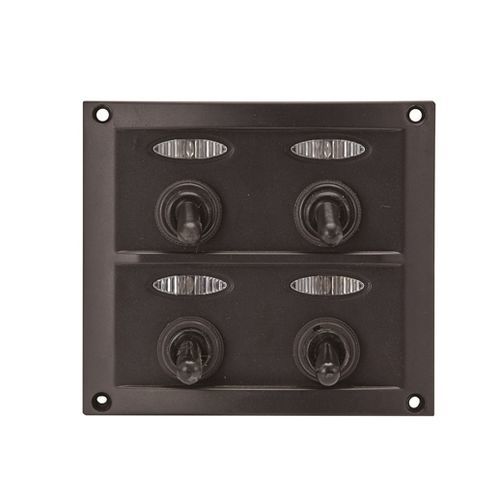 Panel eléctrico para barco - 10044 series - AAA WORLD-WIDE ENTERPRISES LTD. - resistente a las salpicaduras / LED