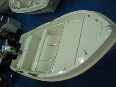 Bote fueraborda - KAREL 400V & 430V - Karel Boats - open / con consola central / de pesca deportiva