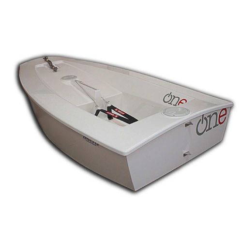 Barco de vela ligera individual - Astro ONE - AB RE - ASTRO Barcelona Racing Equipment, SL - para niños / para escuela / cat boat
