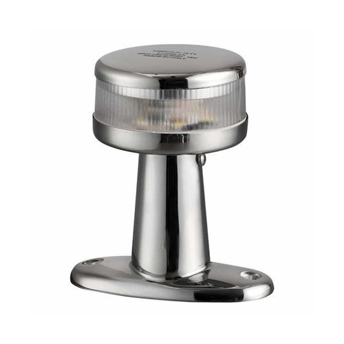 Luz de fondeo para barco - NET-LUCE-02 - Nettuno Marine Equipment - LED / blanca / de acero inoxidable