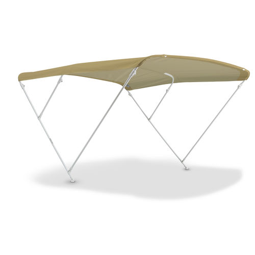 Bimini top para barco de motor - ELEGANCE 3 ARCHI - Nettuno Marine Equipment - para embarcación neumática / para caseta del timón / para timonel