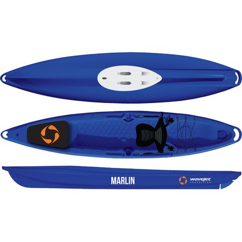 Kayak sit-on-top - Marlin - Wavejet - de pesca / para adulto / 1 plaza