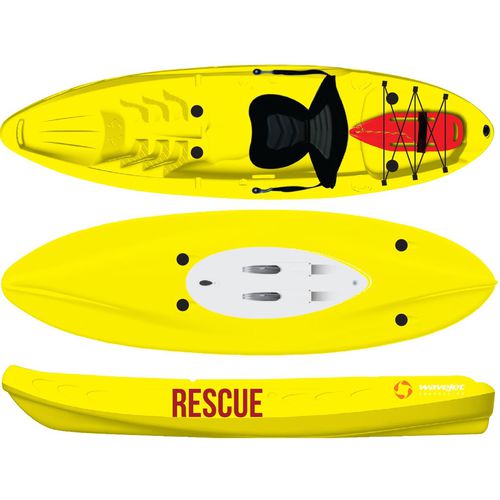 Kayak sit-on-top - Salmon - Wavejet - multiusos / para adulto / 1 plaza