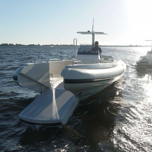 Barco profesional barco de desembarco - T/T Umm Alhoul - Xtenders - fueraborda / embarcación neumática semirrígida