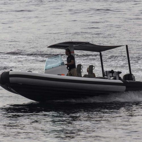 Barco profesional barco utilitario - T/T PH3 - Xtenders - embarcación de apoyo al buceo / fueraborda / embarcación neumática semirrígida