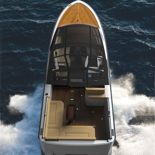 Barco cabinado intraborda - 10.0M CONVERTIBLE - Xtenders - open / de crucero / de deporte