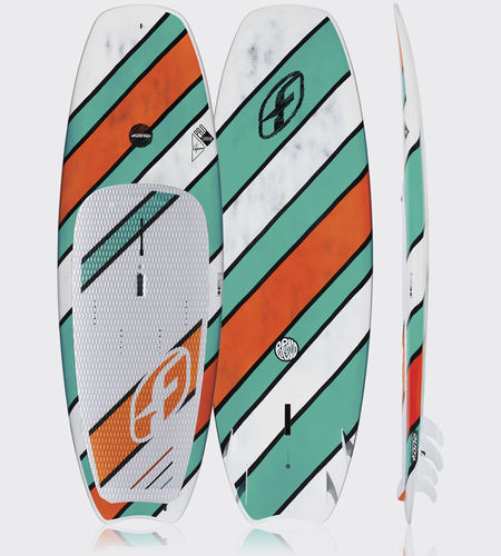 Tabla de SUP de windsurf - PAPENOO PRO CONVERTIBLE - F-one SUP - con foil