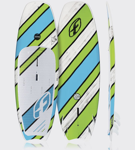 Tabla de SUP de windsurf - PAPENOO CONVERTIBLE - F-one SUP - con foil
