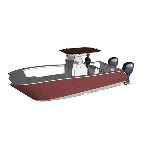 Barco open de pesca deportiva - RIDER SF27 - RIDER MARINE - catamarán / fueraborda / bimotor
