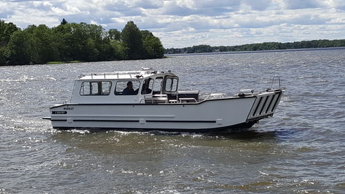 Barco profesional barco taxi - C 950 WT - MS Boat - fueraborda / de aluminio