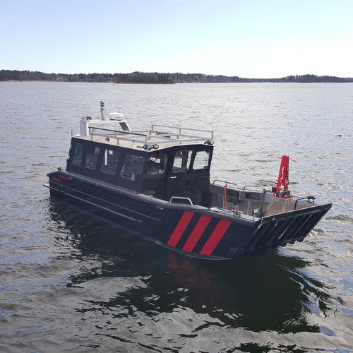 Barco profesional barco de trabajo - C950WT - MS Boat - fueraborda / de aluminio