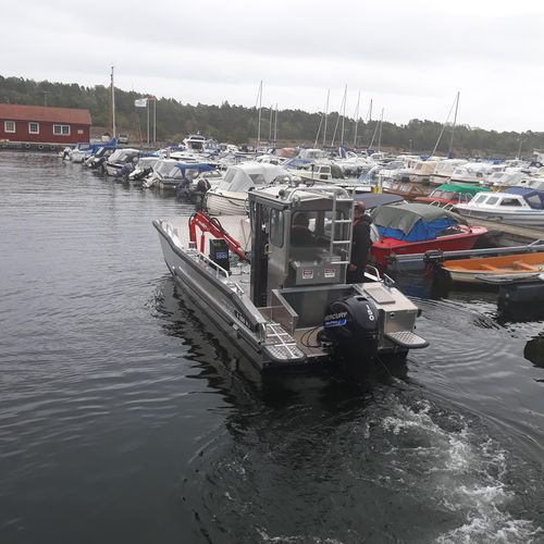 Barco profesional barco de desembarco - S690WT - MS Boat - fueraborda / de aluminio